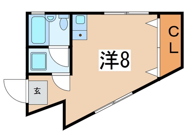 プチハイムヒグチの物件間取画像